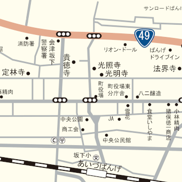 会津坂下町マップ