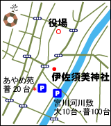伊佐須美神社マップ